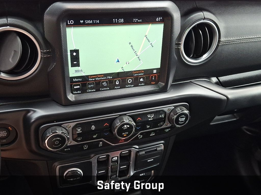 2020 Jeep Gladiator Overland Black at Klick Lewis Buick Chevrolet