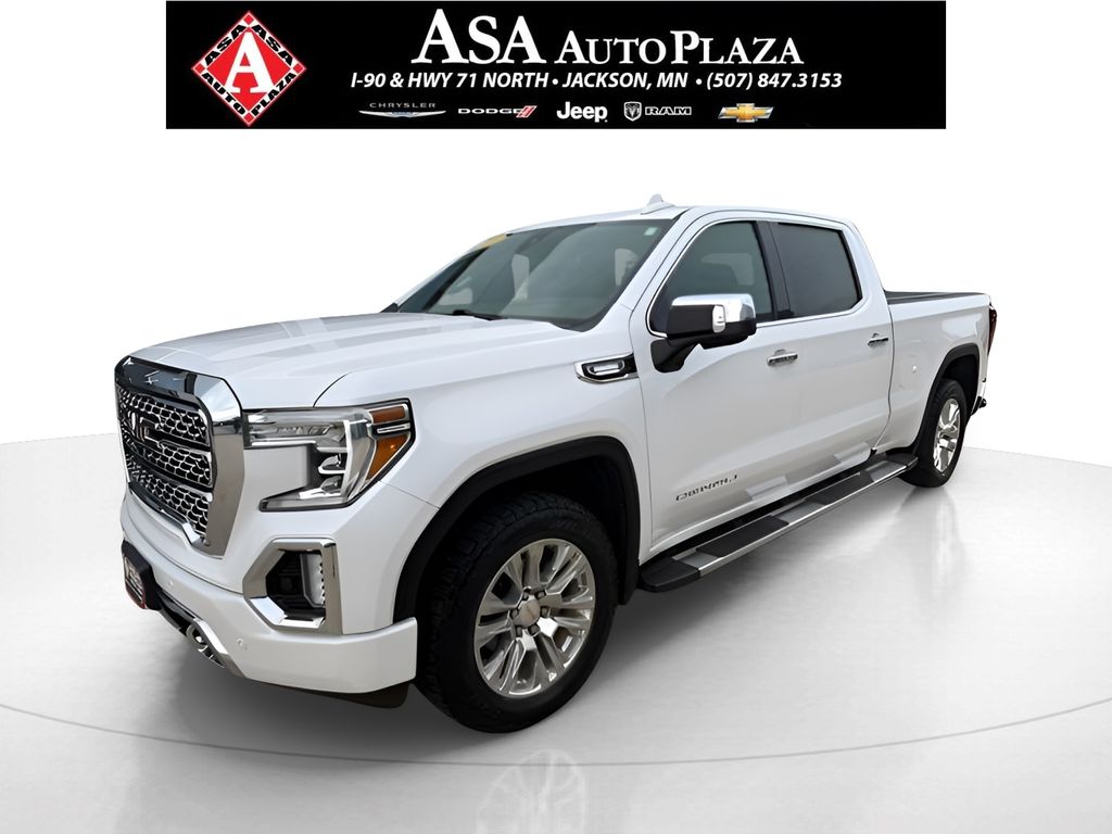White Frost Tricoat 2021 GMC Sierra 1500 Pickup Truck Four-Wheel Drive Automatic