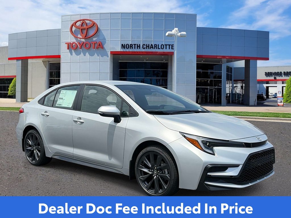 Classic Silver Metallic 2026 Toyota Corolla Sedan Front-Wheel Drive Continuously Variable Transmission