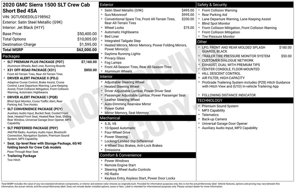 2020 GMC Sierra 1500 SLT Gray at Auto Express Mitsubishi