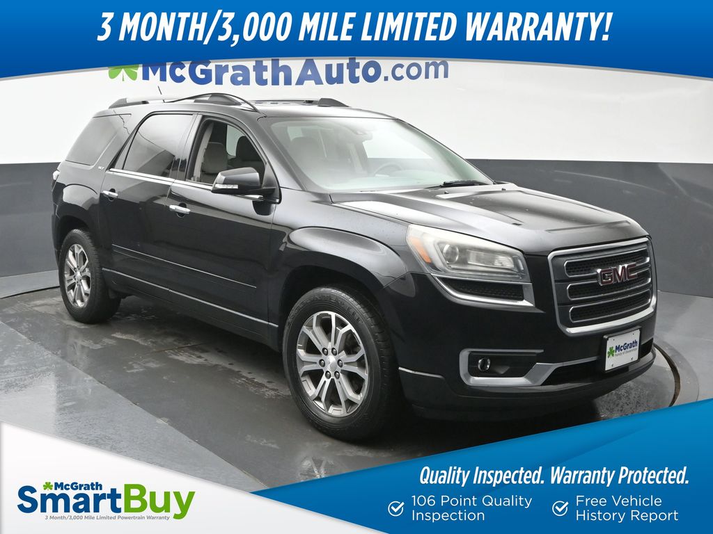 Carbon Black Metallic 2015 GMC Acadia SLT-1 AWD SUV / Crossover All-Wheel Drive 6-Speed Automatic