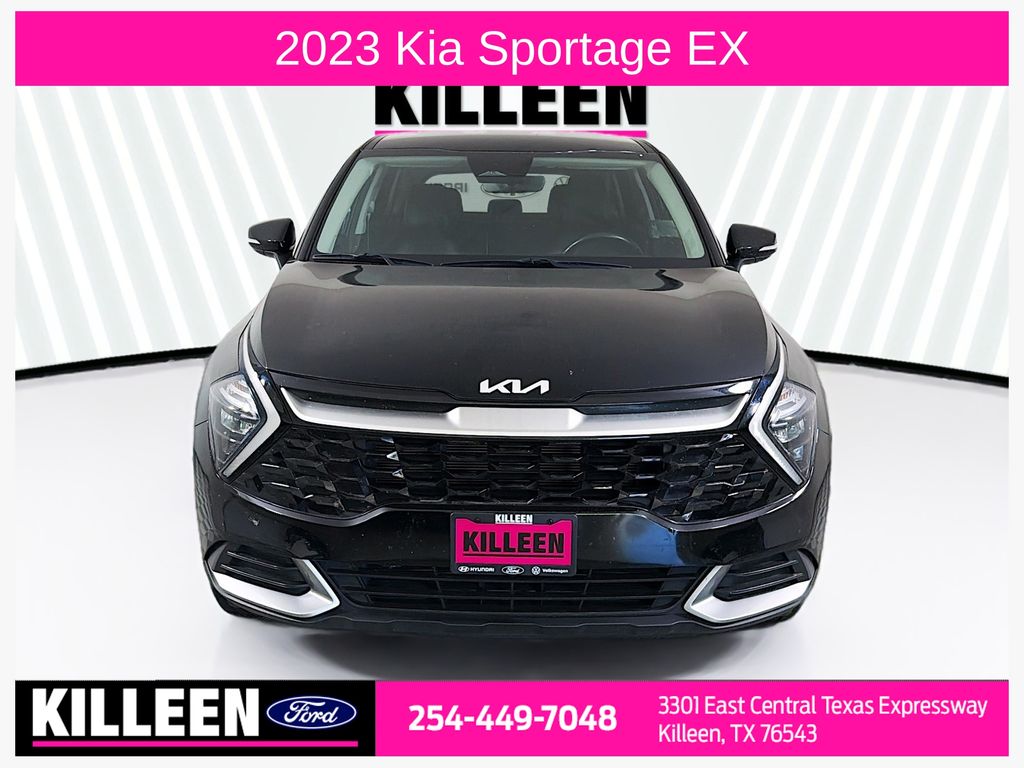 Ebony Black 2023 Kia Sportage SUV / Crossover Front-Wheel Drive 8-Speed Automatic