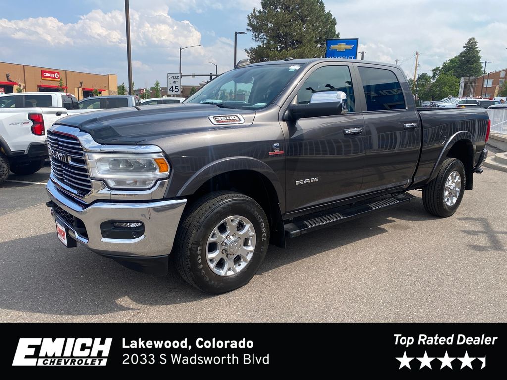 Crystal Metallic 2022 RAM 2500 Pickup Truck Four-Wheel Drive 6-Speed Automatic