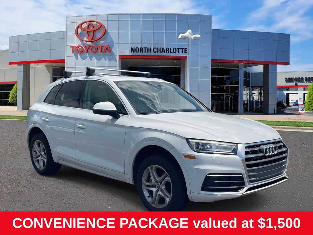 Glacier White Metallic 2019 Audi Q5 SUV / Crossover All-Wheel Drive 7-Speed Automatic