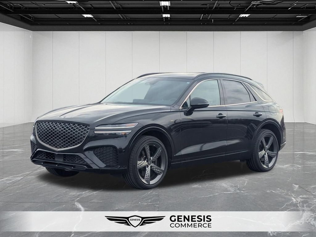 Black 2025 Genesis GV70 3.5T Sport AWD SUV / Crossover All-Wheel Drive 8-Speed Automatic