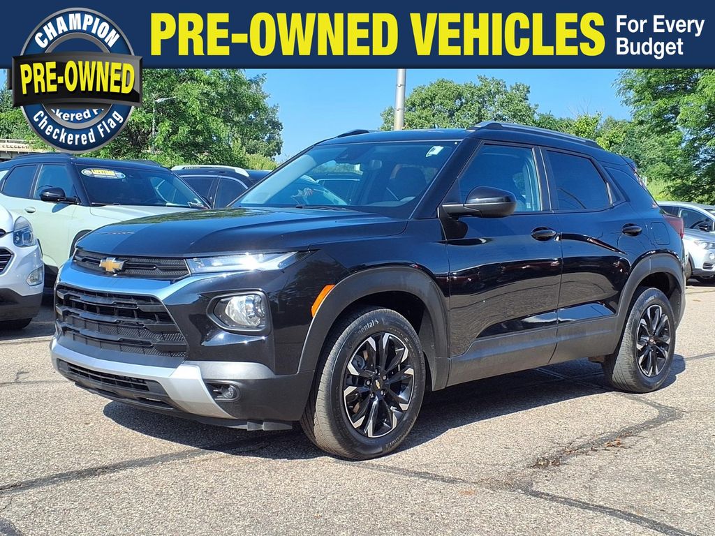 Black Metallic 2023 Chevrolet Trailblazer SUV / Crossover Front-Wheel Drive Continuously Variable Transmission
