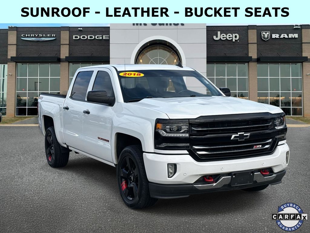 2018 Chevrolet Silverado 1500 LTZ Crew Cab 4WD