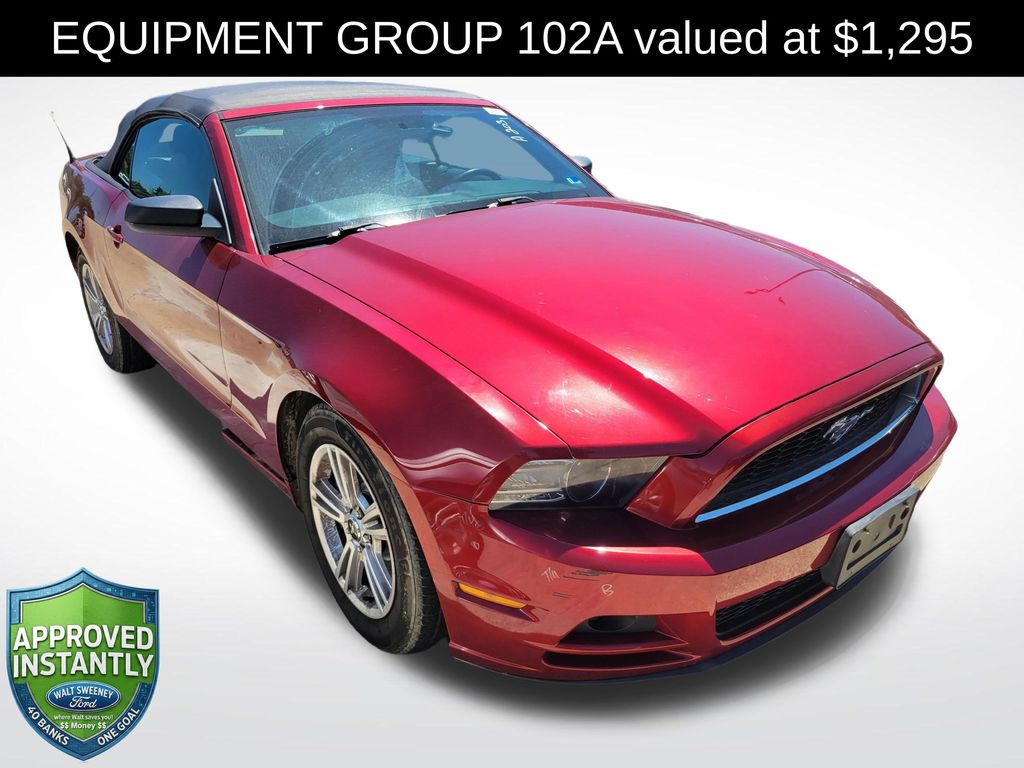 Ruby Red Metallic Tinted Clearcoat 2014 Ford Mustang Convertible Rear-Wheel Drive 6-Speed Automatic