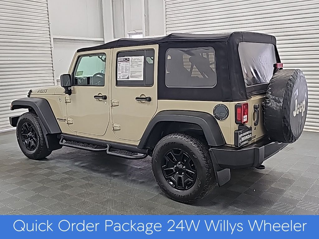 2017 Jeep Wrangler Unlimited Willys photo