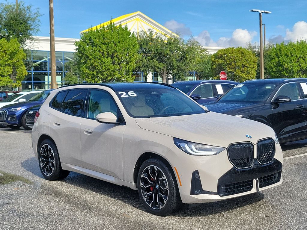 Gray (Dune Grey Metallic) 2026 BMW X3 SUV / Crossover All-Wheel Drive 8-Speed Automatic