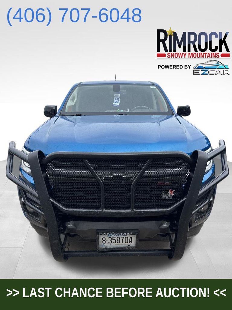 Bright Blue Metallic 2022 Chevrolet Colorado Pickup Truck Four-Wheel Drive 8-Speed Automatic
