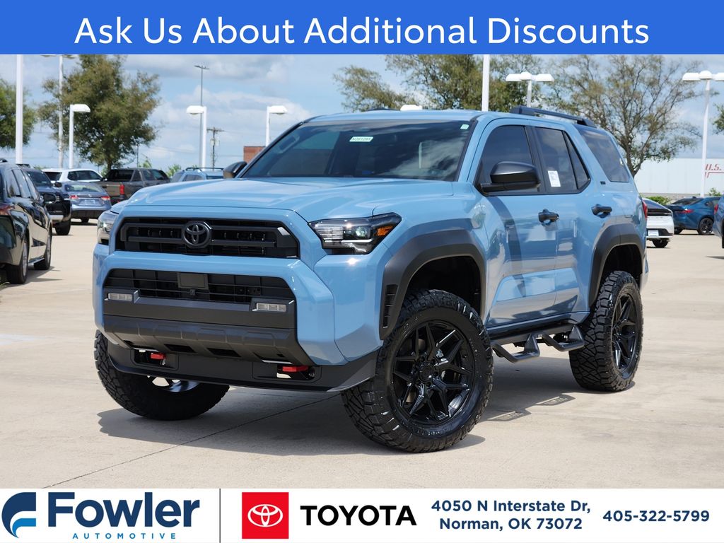 Blue 2026 Toyota 4Runner SUV / Crossover Four-Wheel Drive 8-Speed Automatic
