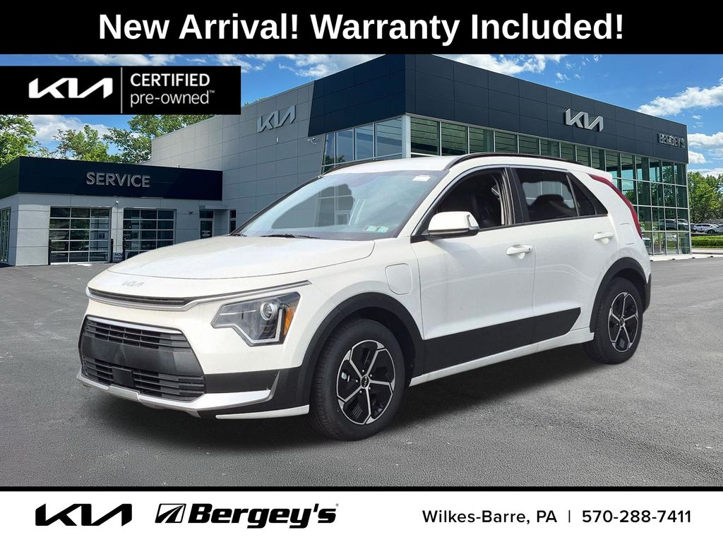 Snow White Pearl 2025 Kia Niro Hybrid Plug-In SUV / Crossover Front-Wheel Drive 6-Speed Dual Clutch
