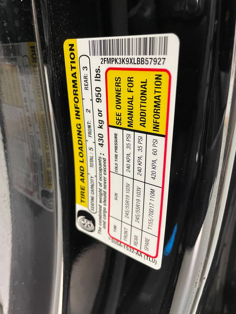 Used 2020 Black Ford Titanium image 72