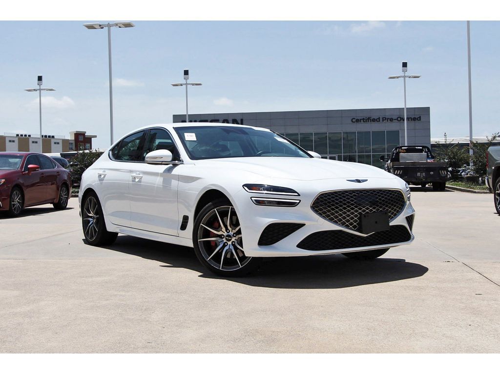2025 Genesis G70 2.5T White at Genesis of Spring