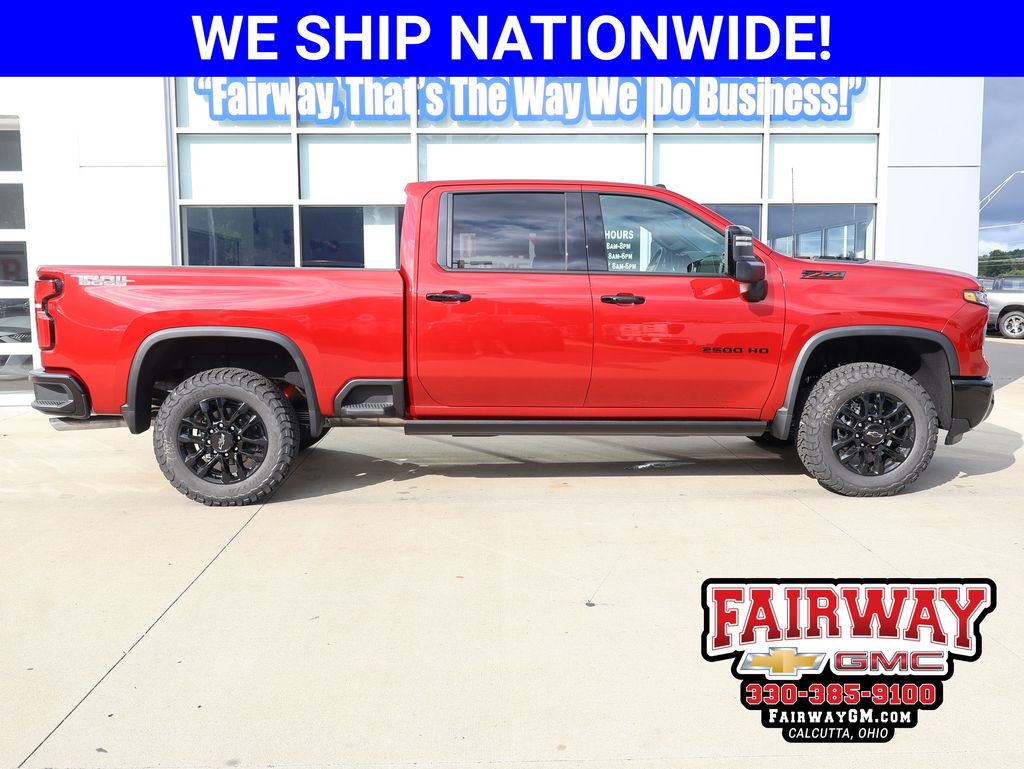 Radiant Red Tintcoat 2026 Chevrolet Silverado 2500HD Pickup Truck Four-Wheel Drive Automatic