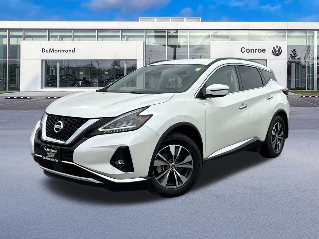 2022 Nissan Murano SV White at Bayway Cadillac of The Woodlands