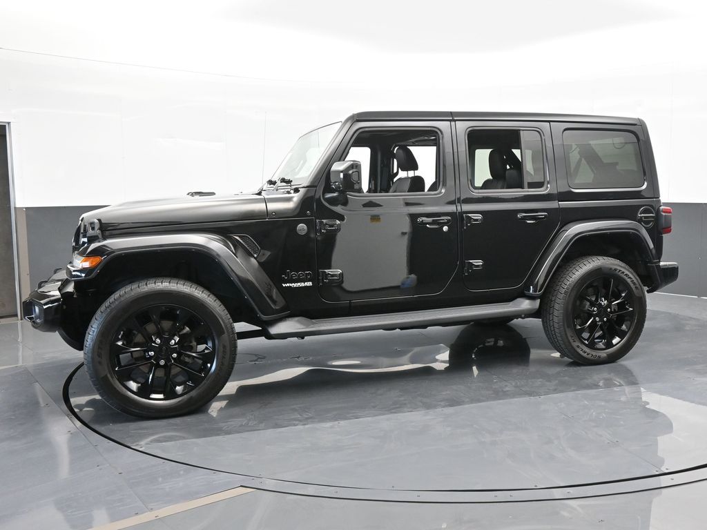 Used 2021 Jeep Wrangler Unlimited High Altitude with VIN 1C4HJXEMXMW692727 for sale in Miami, FL