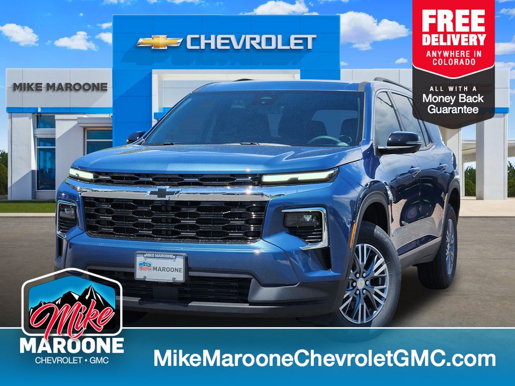Lakeshore Blue Metallic 2026 Chevrolet Traverse SUV / Crossover Four-Wheel Drive 8-Speed Automatic