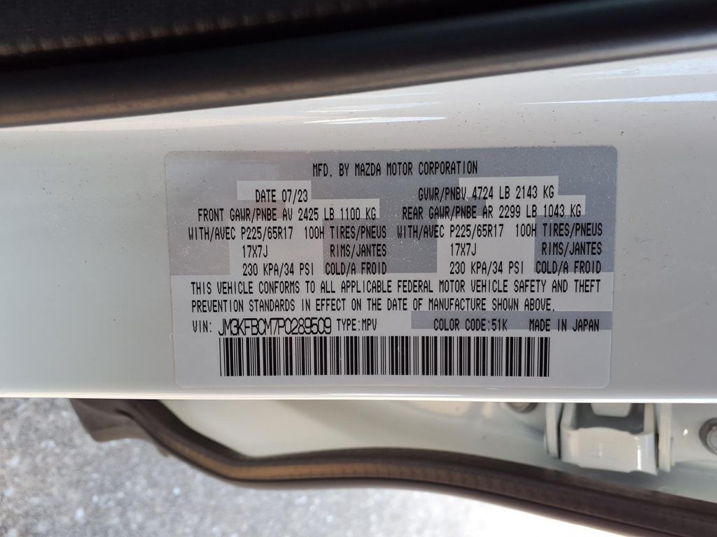2023 Mazda CX-5 2.5 S Preferred Package White at DeMontrond Mazda