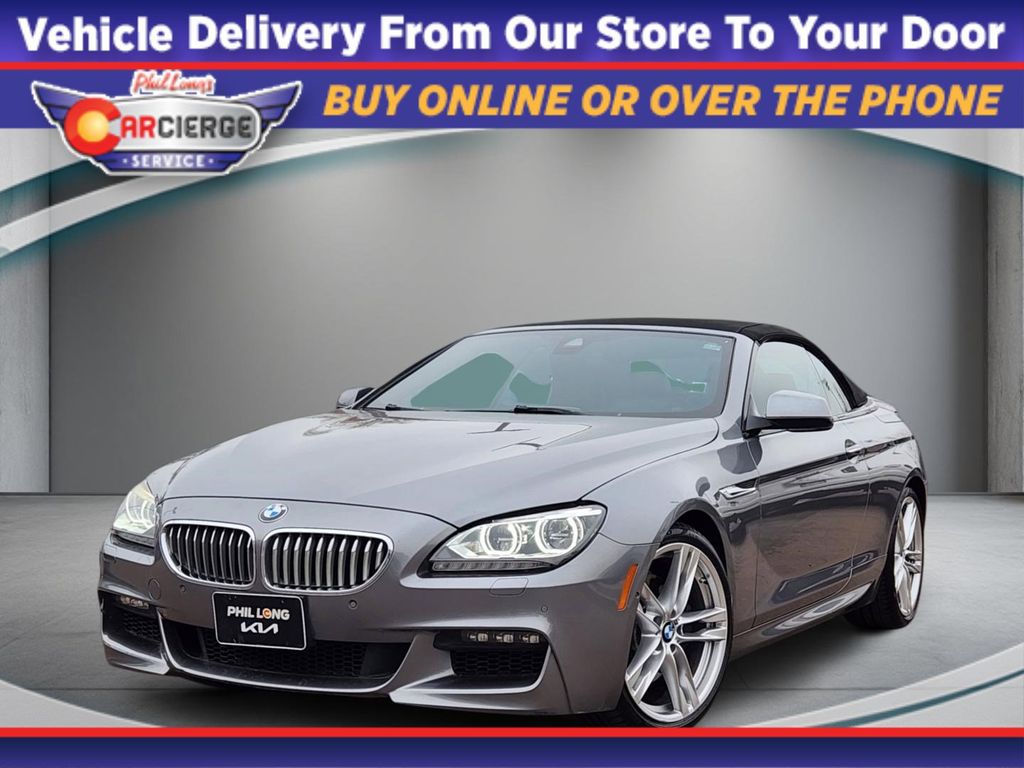 Space Gray Metallic 2015 BMW 6 Series 650i xDrive Convertible AWD Convertible All-Wheel Drive 8-Speed Automatic