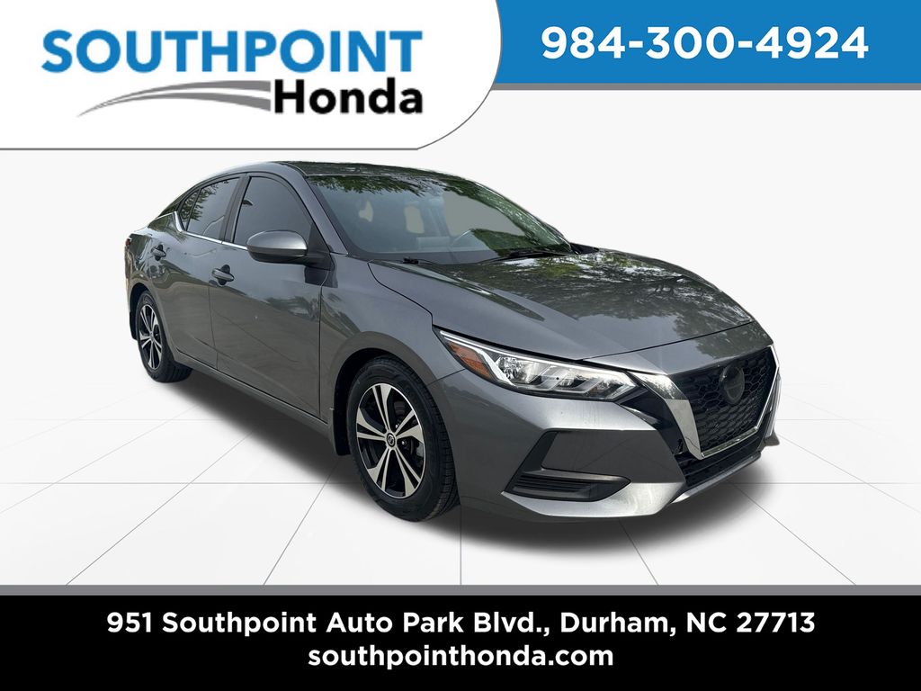 Gray (Gun Metallic) 2023 Nissan Sentra SV FWD Sedan Front-Wheel Drive Continuously Variable Transmission