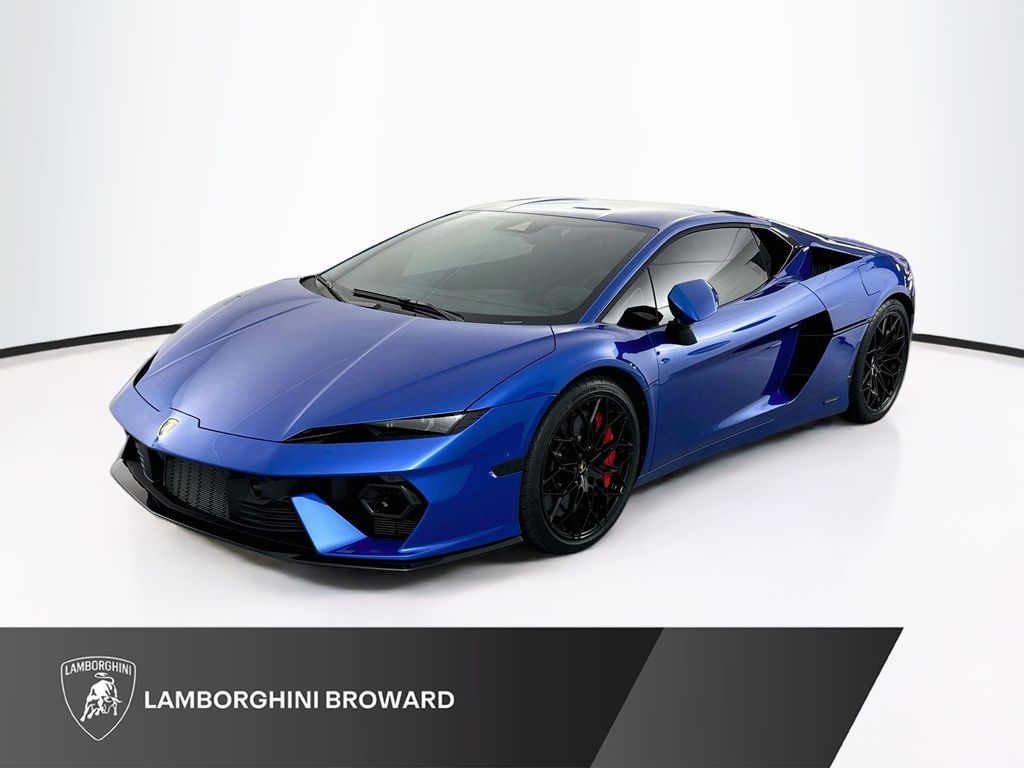 Blue 2026 Lamborghini Temerario Coupe All-Wheel Drive 8-Speed Dual Clutch