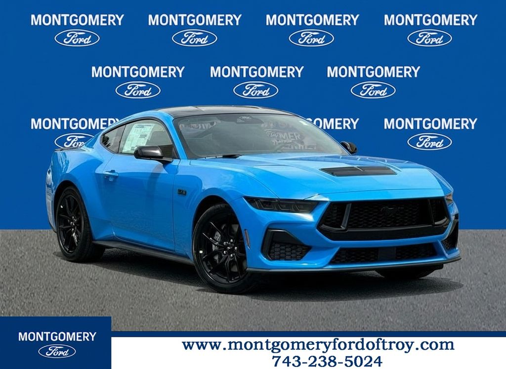 Grabber Blue Metallic 2026 Ford Mustang Coupe Rear-Wheel Drive Automatic