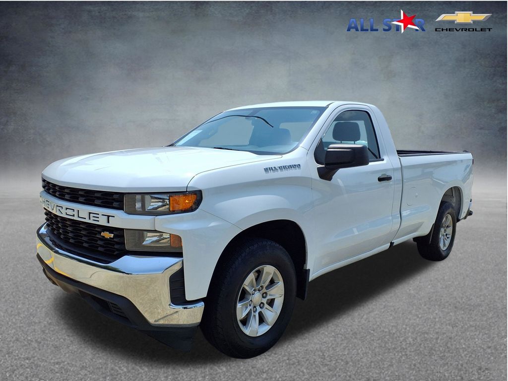 Summit White 2022 Chevrolet Silverado 1500 Pickup Truck 4X2 8-Speed Automatic