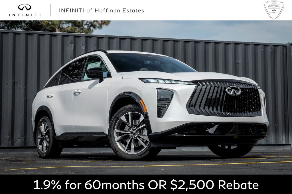 Radiant White 2027 INFINITI QX65 SUV / Crossover All-Wheel Drive 9-Speed Automatic