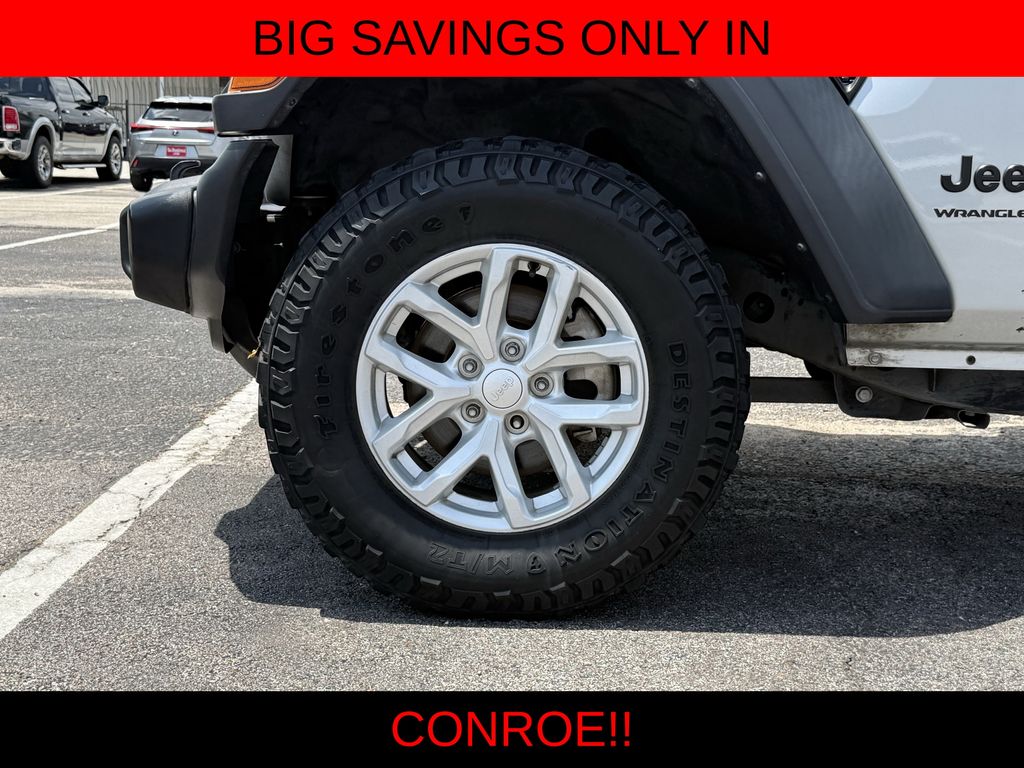 2023 Jeep Wrangler Sport S Silver at DeMontrond Mazda