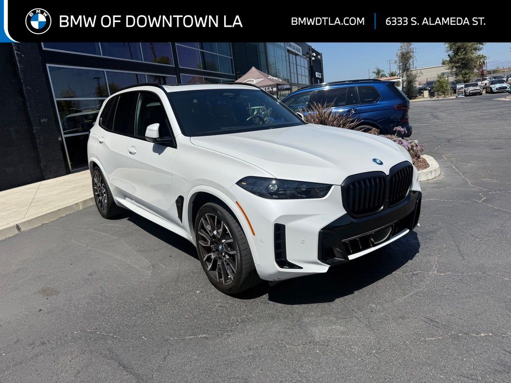 Mineral White Metallic 2024 BMW X5 SUV / Crossover All-Wheel Drive 8-Speed Automatic
