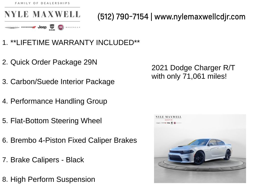 Used Car 2021 Dodge Charger  R/t For Sale Under $30,000 In Austin, Texas