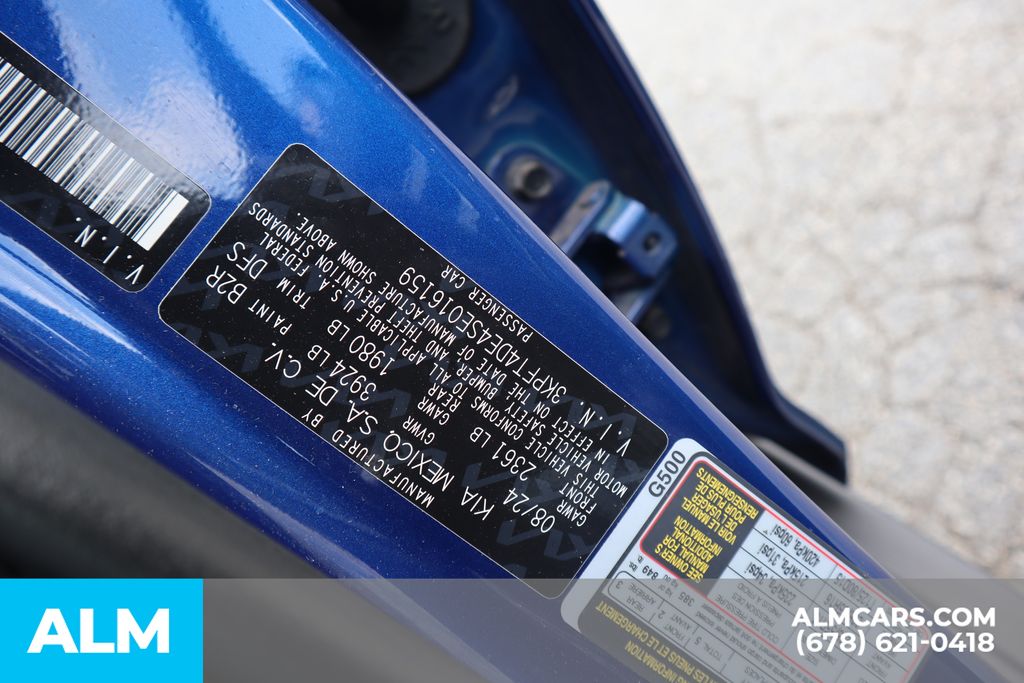 Used 2025 Blue Kia LXS image 37