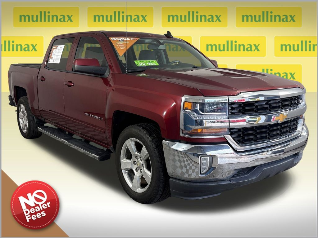 Siren Red Tintcoat 2016 Chevrolet Silverado 1500 LT Crew Cab RWD Pickup Truck 4X2 6-Speed Automatic Overdrive