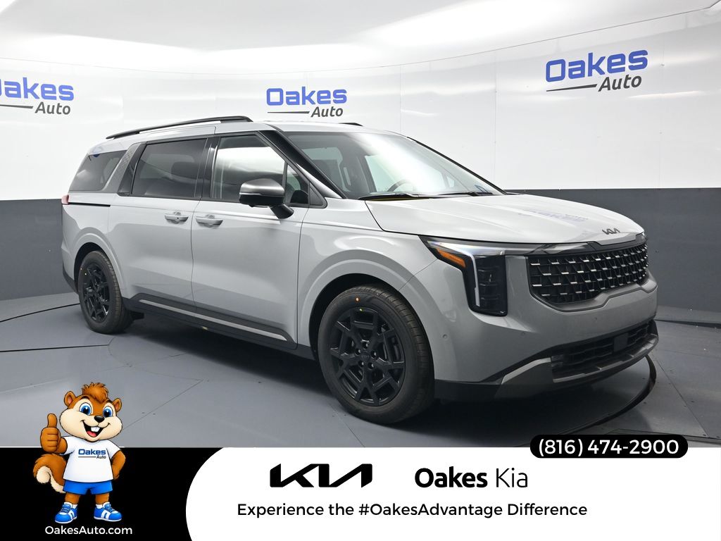 Ceramic Silver 2026 Kia Carnival Minivan Front-Wheel Drive 8-Speed Automatic