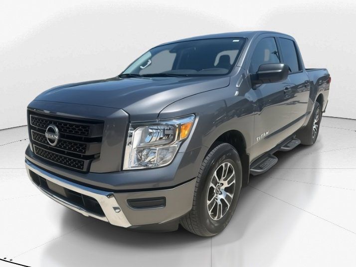 2024 Gun Metallic Nissan Titan SV RWD Truck