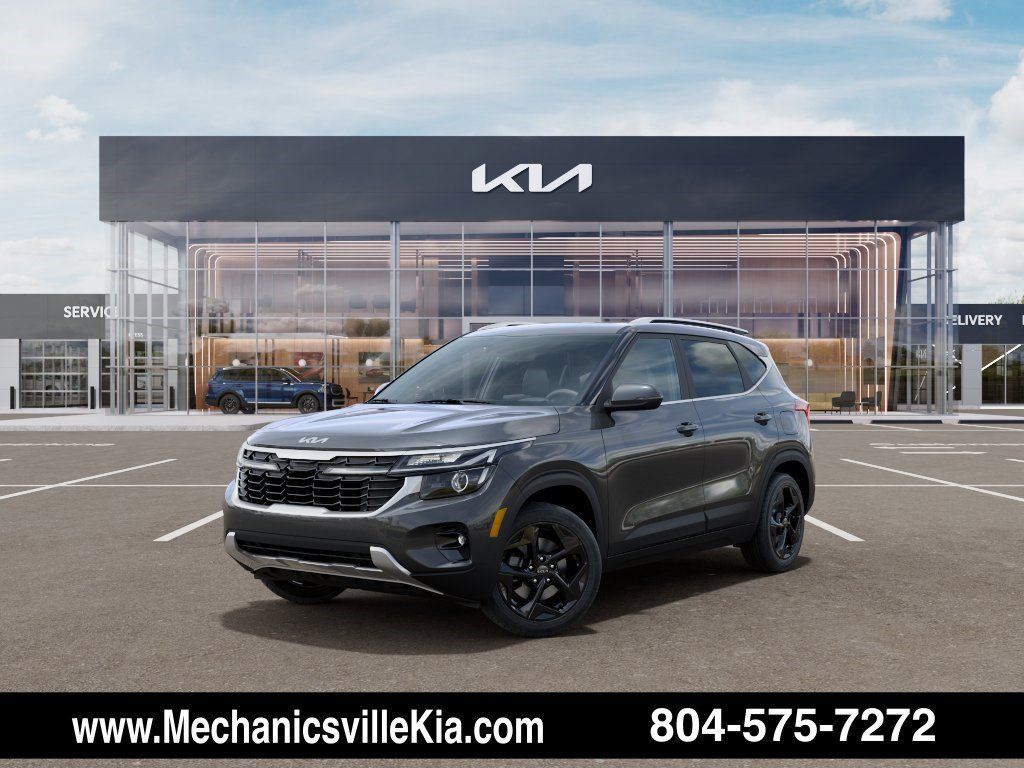 Gray 2026 Kia Seltos EX AWD SUV / Crossover All-Wheel Drive Continuously Variable Transmission