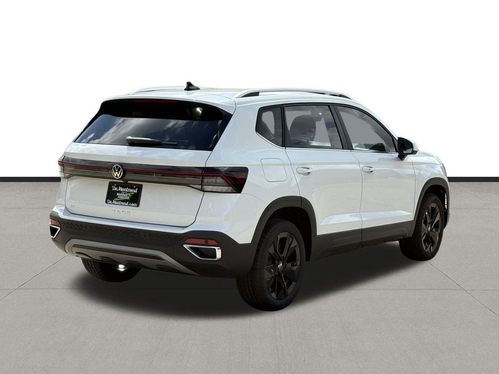 2026 Volkswagen Taos 1.5T SE White at DeMontrond Automotive Group