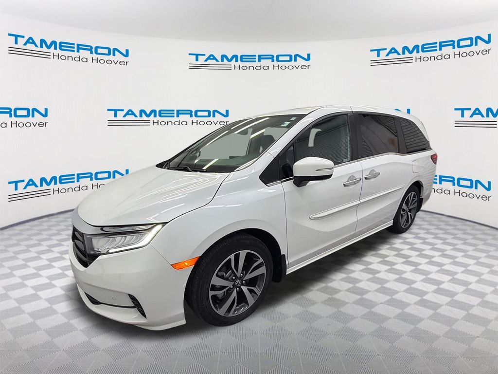 Platinum White Pearl 2022 Honda Odyssey Minivan Front-Wheel Drive Automatic