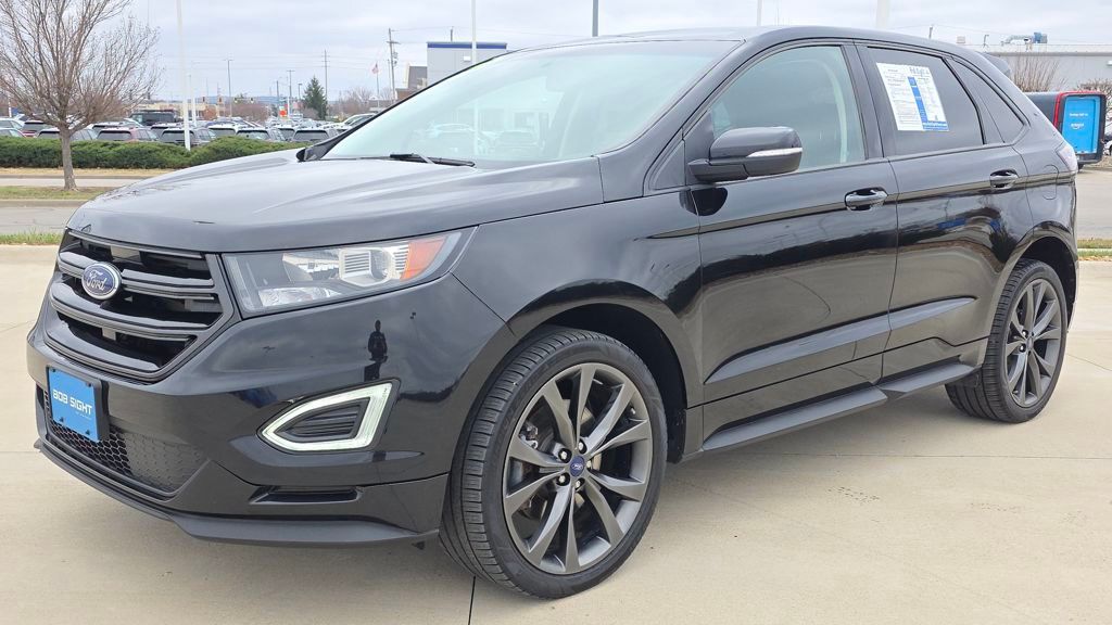 Shadow Black 2018 Ford Edge Sport AWD SUV / Crossover All-Wheel Drive 6-Speed Automatic