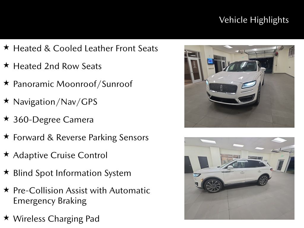 2019 Lincoln Nautilus Reserve