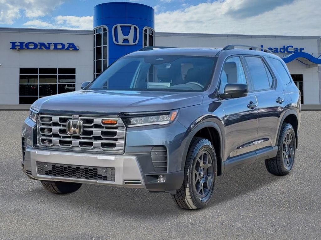 Smoke Blue Pearl 2026 Honda Pilot TrailSport AWD SUV / Crossover All-Wheel Drive Automatic