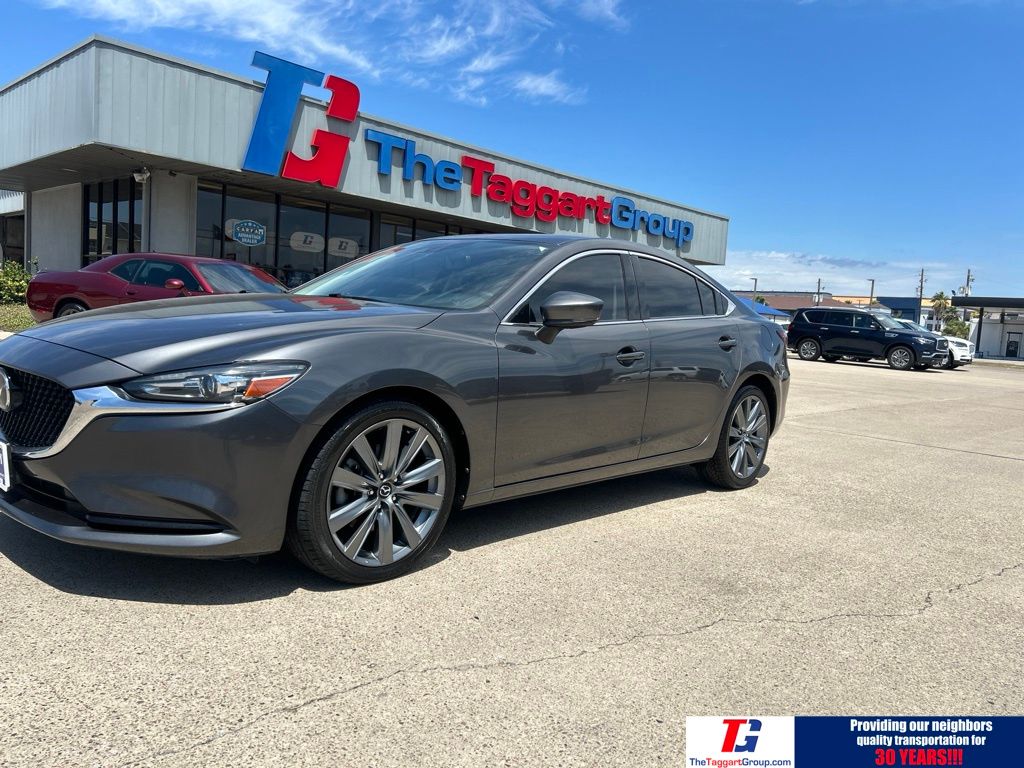 Machine Gray Metallic 2019 Mazda MAZDA6 Sedan Front-Wheel Drive 6-Speed Automatic
