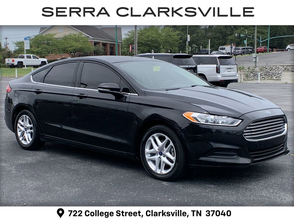 Tuxedo Black Metallic 2014 Ford Fusion SE Sedan Front-Wheel Drive 6-Speed Automatic