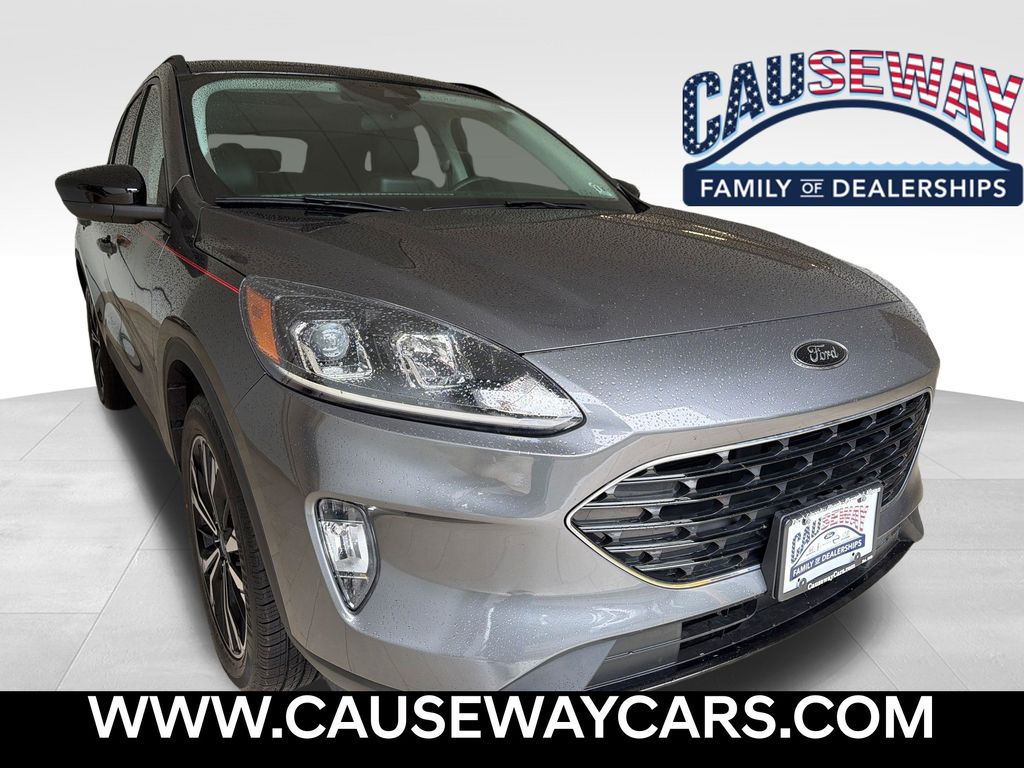 Gray Metallic 2022 Ford Escape SUV / Crossover All-Wheel Drive 8-Speed Automatic