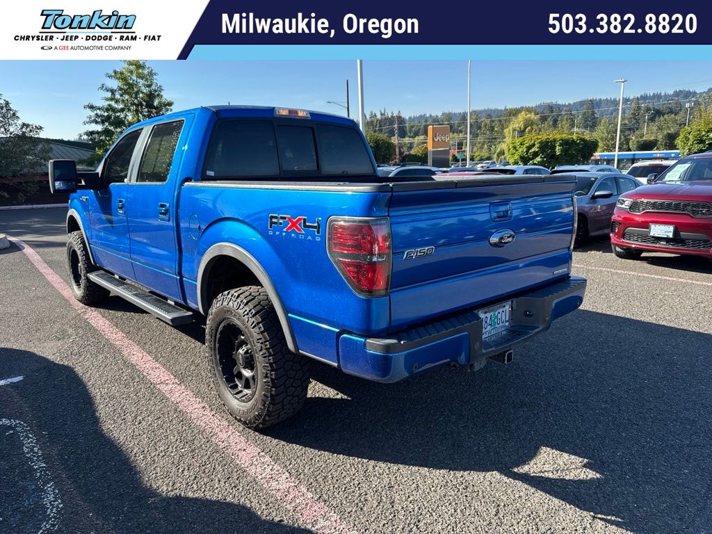 Blue Flame Metallic 2011 Ford F-150 Pickup Truck Four-Wheel Drive 6-Speed Automatic