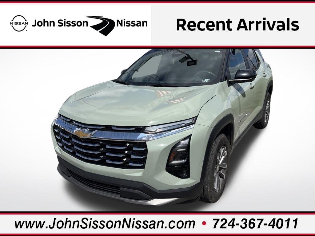 2025 Chevrolet Equinox LT Green at Klick Lewis Buick Chevrolet