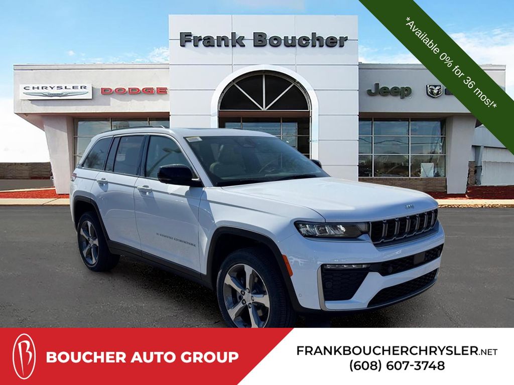 Bright White Clearcoat 2026 Jeep Grand Cherokee Limited 4WD SUV / Crossover Four-Wheel Drive 8-Speed Automatic