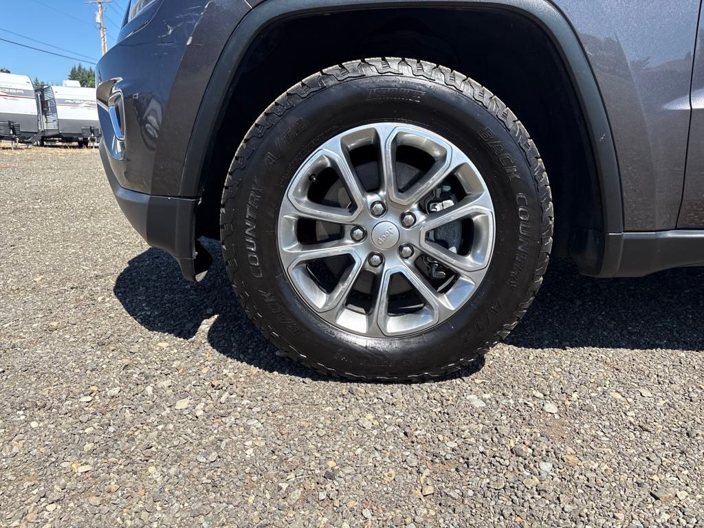 2014 Granite Crystal Metallic Clearcoat Jeep Grand Cherokee Limited 4X4 SUV